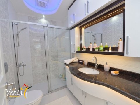 Фотография ванной комнаты в номере Yekta Plaza Residence