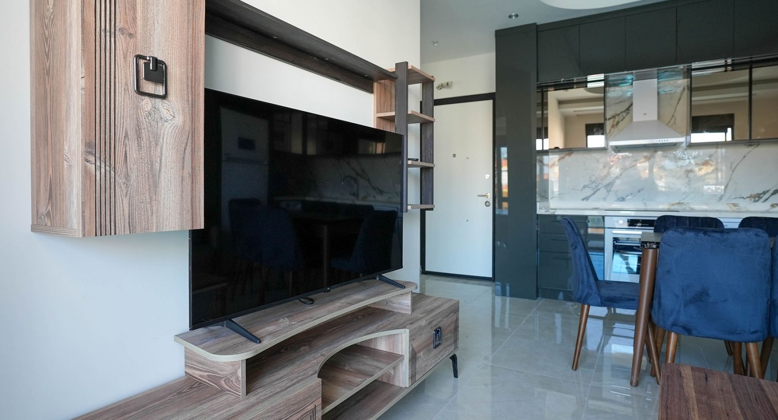 Апартаменты 54.55 м&sup2; 1+1